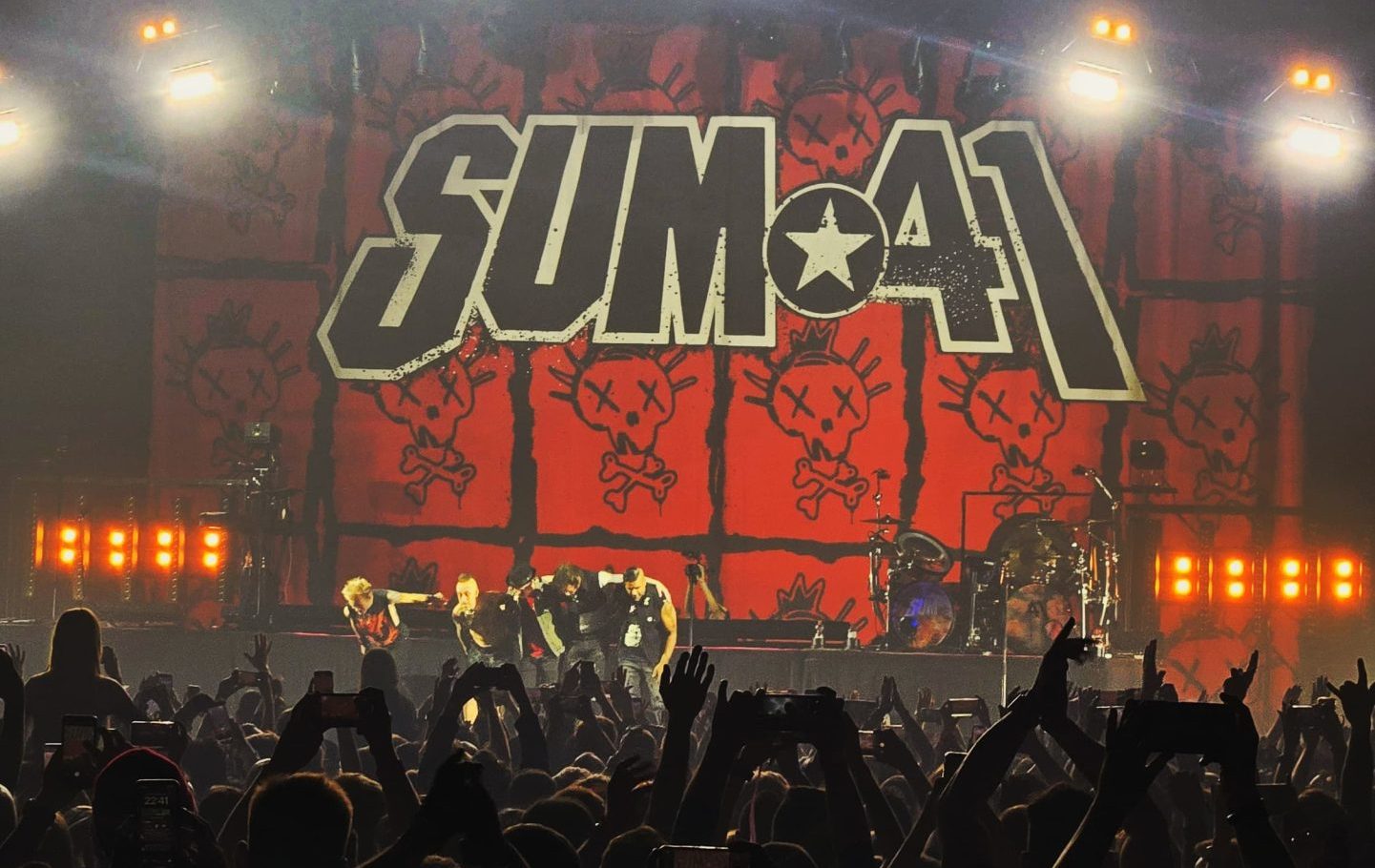 Concierto de Sum41 en Łódź,